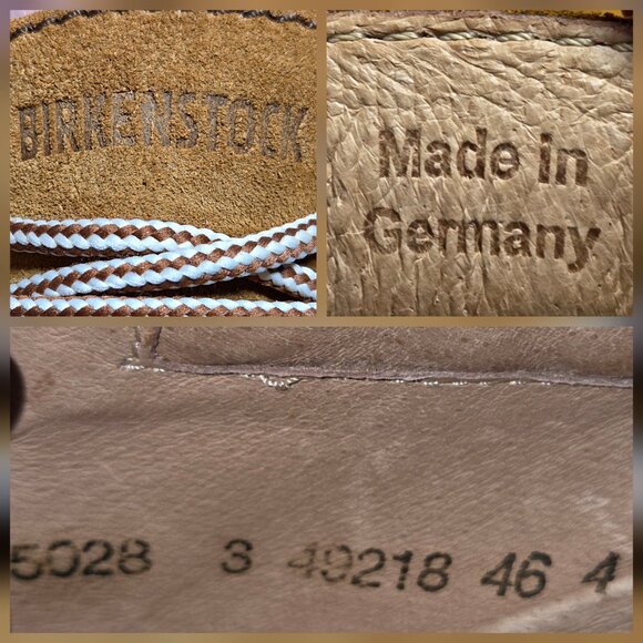 NEW!!! Birkenstock Pasadena Nut Suede Lace-Up Shoes: Size – 13/46 Men - Picture 11 of 11